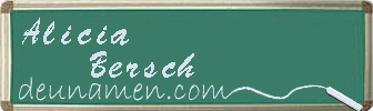 Alicia Bersch Visitenkarte
